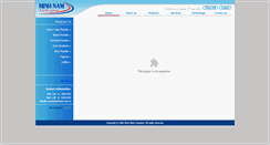 Desktop Screenshot of minhnam.com.vn